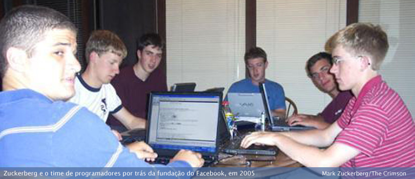 Zuckerberg e sua equipe.1